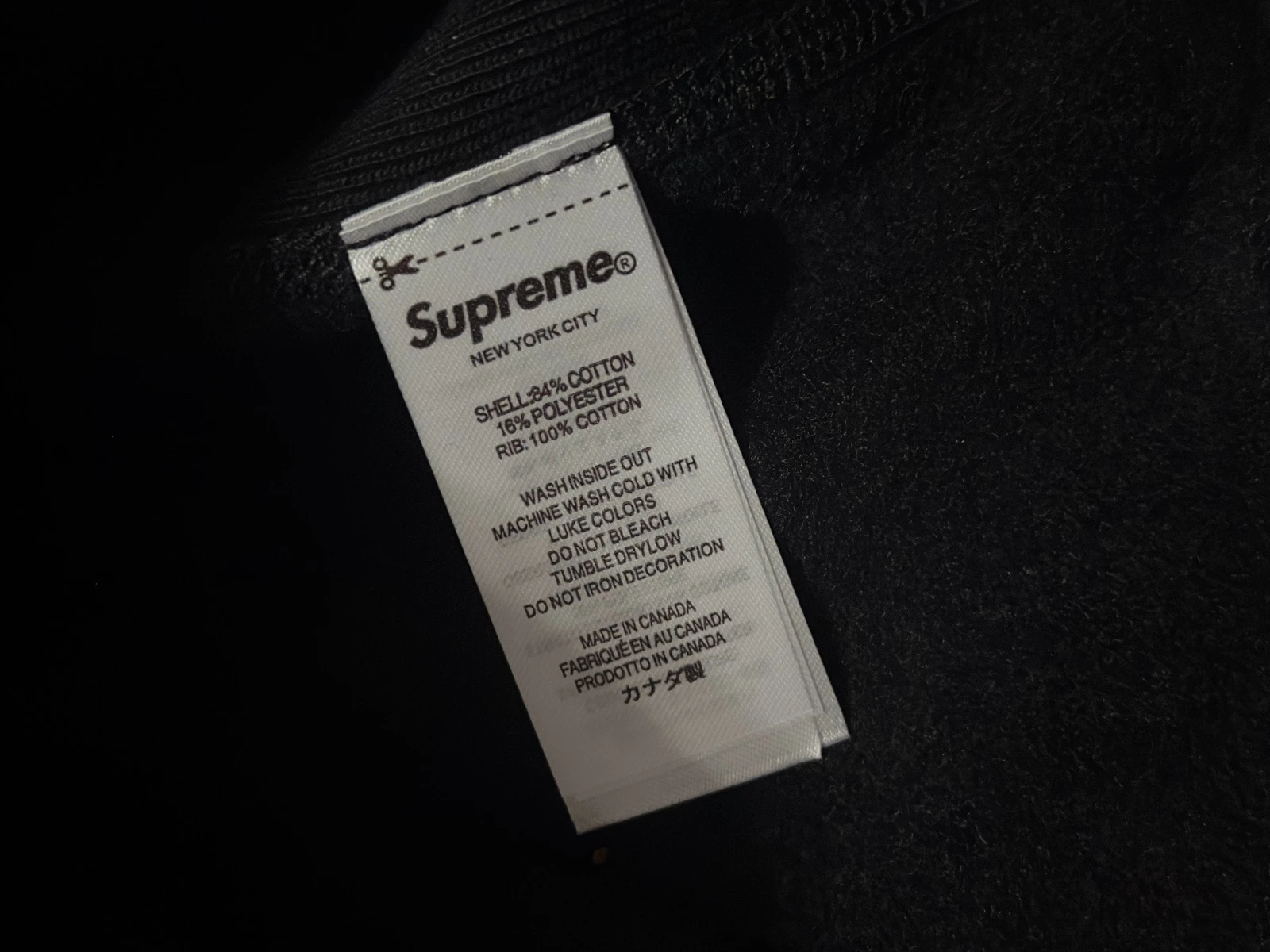 Supreme Box Logo Sweat à Capuche Noir – photo 9